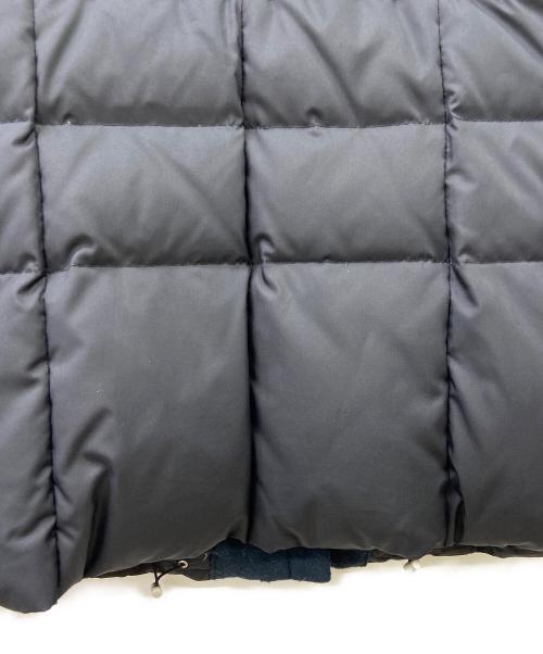 blanc vert（ブランヴェール）blanc vert (ブランヴェール) ダウンコート ブラック サイズ:40の古着・服飾アイテム