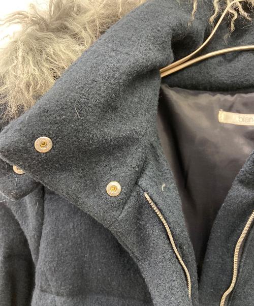 blanc vert（ブランヴェール）blanc vert (ブランヴェール) ダウンコート ブラック サイズ:40の古着・服飾アイテム