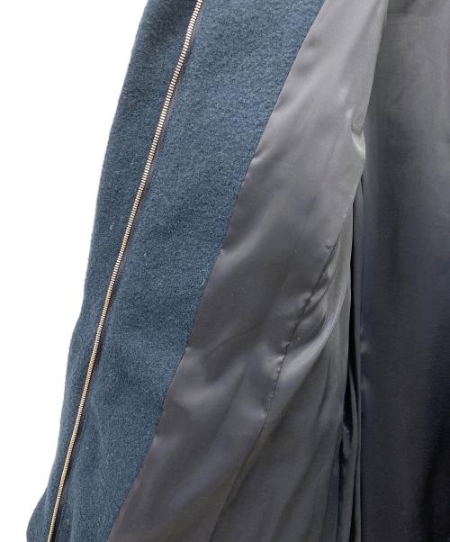 blanc vert（ブランヴェール）blanc vert (ブランヴェール) ダウンコート ブラック サイズ:40の古着・服飾アイテム