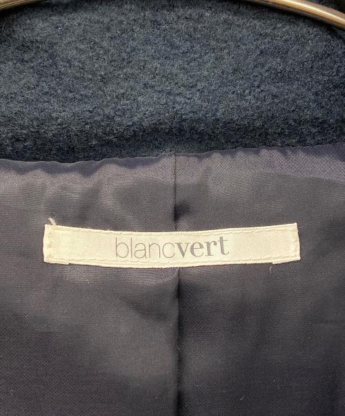 blanc vert（ブランヴェール）blanc vert (ブランヴェール) ダウンコート ブラック サイズ:40の古着・服飾アイテム