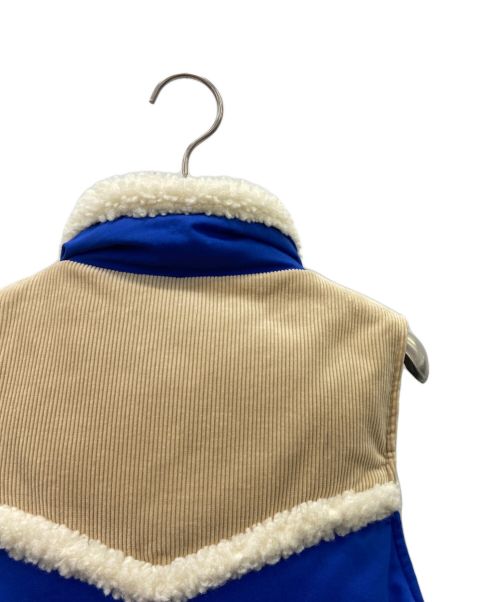 MARBLES（マーブルズ）MARBLES (マーブルズ) 中綿ベスト ブルー サイズ:38の古着・服飾アイテム