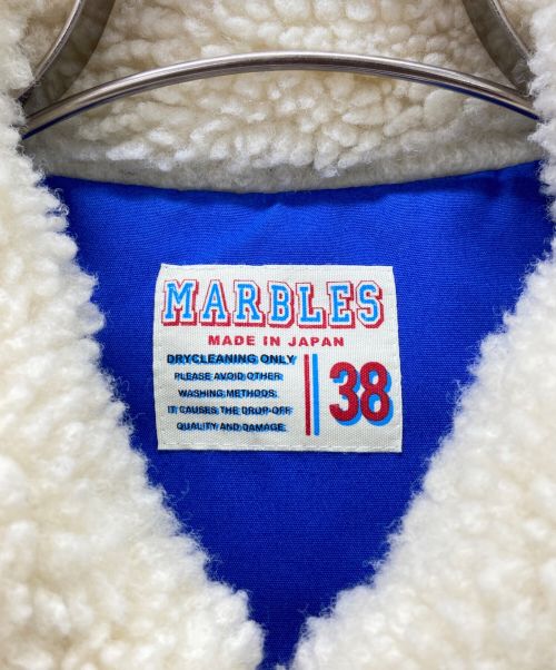 MARBLES（マーブルズ）MARBLES (マーブルズ) 中綿ベスト ブルー サイズ:38の古着・服飾アイテム