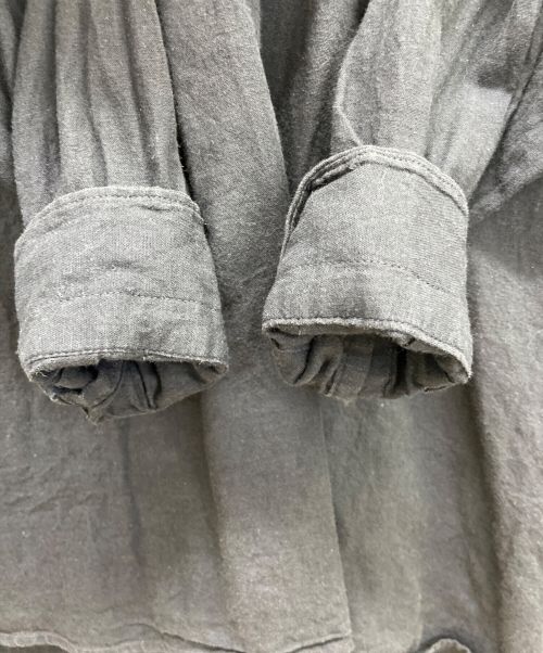 COMOLI（コモリ）COMOLI (コモリ) ベタシャン プルオーバーシャツ ブラック サイズ:1の古着・服飾アイテム