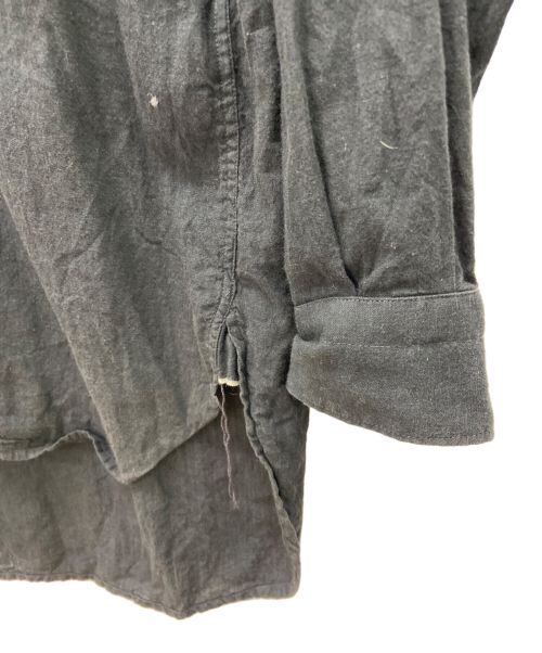 COMOLI（コモリ）COMOLI (コモリ) ベタシャン プルオーバーシャツ ブラック サイズ:1の古着・服飾アイテム