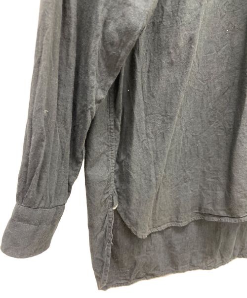 COMOLI（コモリ）COMOLI (コモリ) ベタシャン プルオーバーシャツ ブラック サイズ:1の古着・服飾アイテム