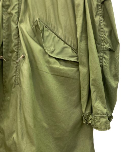 US ARMY（ユーエスアーミー）US ARMY (ユーエスアーミー) モッズコート グリーン サイズ:smallの古着・服飾アイテム