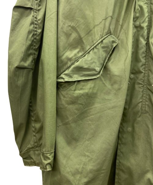 US ARMY（ユーエスアーミー）US ARMY (ユーエスアーミー) モッズコート グリーン サイズ:smallの古着・服飾アイテム