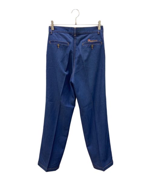 KENZO JEANS（ケンゾージーンズ）KENZO JEANS (ケンゾージーンズ) テーパードパンツ ブルー サイズ:-の古着・服飾アイテム