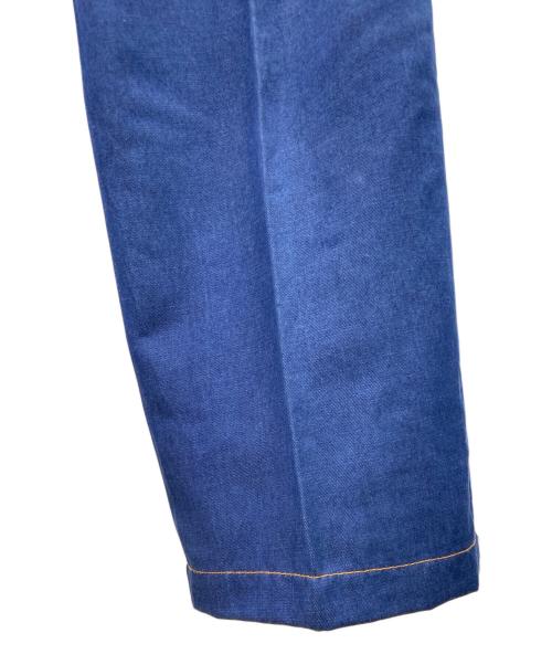 KENZO JEANS（ケンゾージーンズ）KENZO JEANS (ケンゾージーンズ) テーパードパンツ ブルー サイズ:-の古着・服飾アイテム