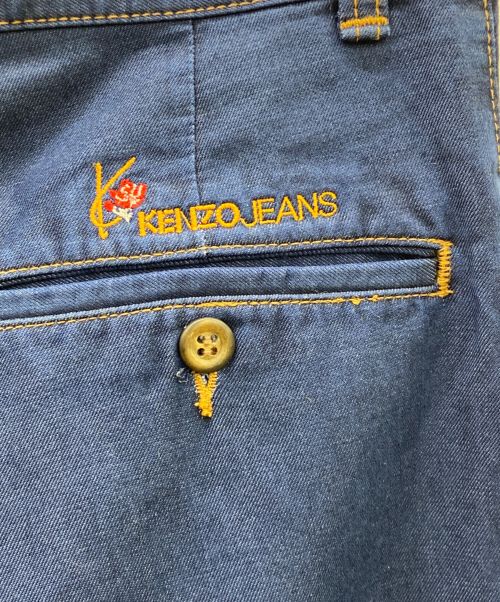 KENZO JEANS（ケンゾージーンズ）KENZO JEANS (ケンゾージーンズ) テーパードパンツ ブルー サイズ:-の古着・服飾アイテム