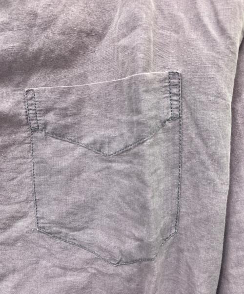 MM6 Maison Margiela（エムエムシックスメゾンマルジェラ）MM6 Maison Margiela (エムエムシックス メゾンマルジェラ) プルオーバーシャツ パープル サイズ:Mの古着・服飾アイテム