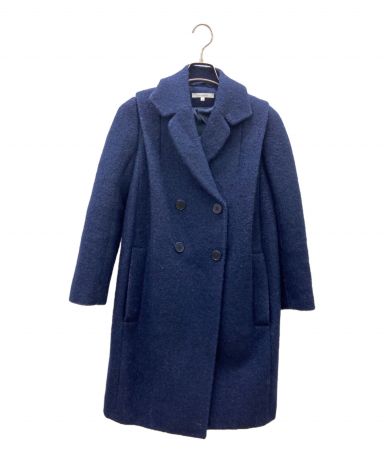 CARVEN カルヴェン コート（その他） レディース 【古着】【中古】 中古・古着通販】CARVEN (カルヴェン) ダブルコート ネイビー サイズ