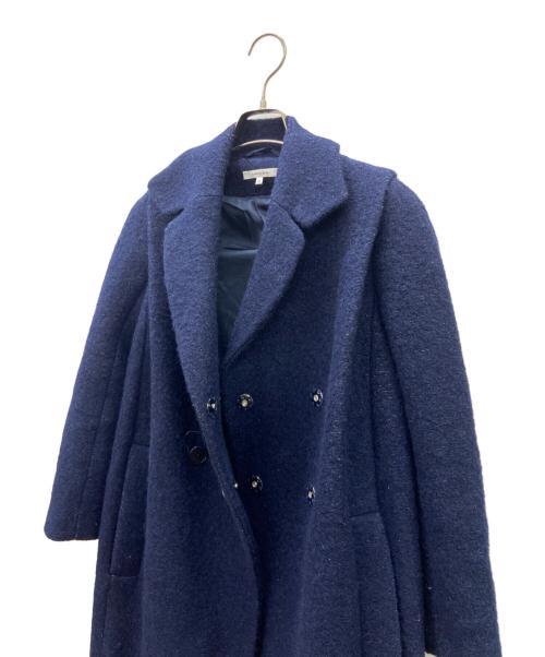 CARVEN（カルヴェン）CARVEN (カルヴェン) ダブルコート ネイビー サイズ:34の古着・服飾アイテム
