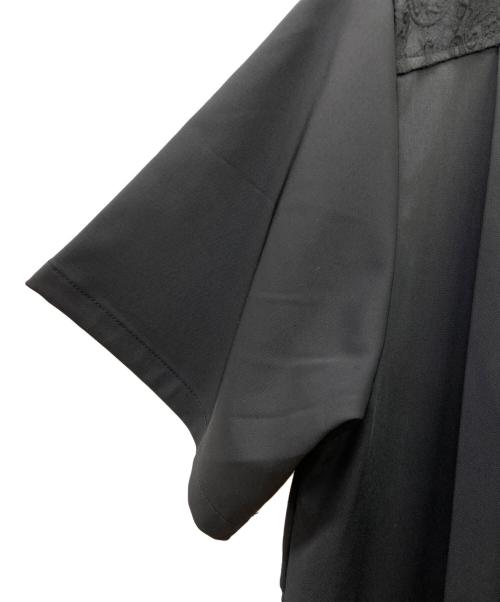 HARE（ハレ）HARE (ハレ) アシメプリーツシャツ ブラック サイズ:FREEの古着・服飾アイテム