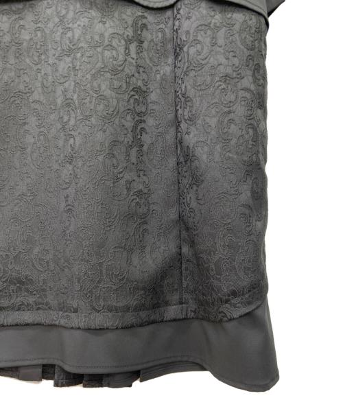 HARE（ハレ）HARE (ハレ) アシメプリーツシャツ ブラック サイズ:FREEの古着・服飾アイテム