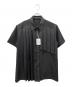 HARE（ハレ）の古着「アシメプリーツシャツ」｜ブラック