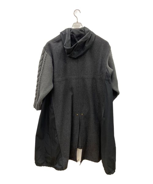 STUMBLY（スタンブリ―）STUMBLY (スタンブリ―) コート ブラック×グレー サイズ:38の古着・服飾アイテム