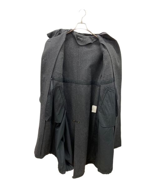 STUMBLY（スタンブリ―）STUMBLY (スタンブリ―) コート ブラック×グレー サイズ:38の古着・服飾アイテム