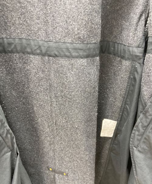 STUMBLY（スタンブリ―）STUMBLY (スタンブリ―) コート ブラック×グレー サイズ:38の古着・服飾アイテム