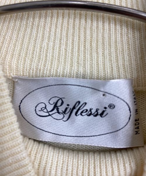 Leilian（レリアン）Leilian (レリアン) ハイネックニット ベージュ サイズ:FREEの古着・服飾アイテム