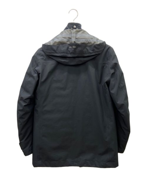 HERNO（ヘルノ）HERNO (ヘルノ) ダウンライナー付ジャケット ブラック サイズ:44の古着・服飾アイテム