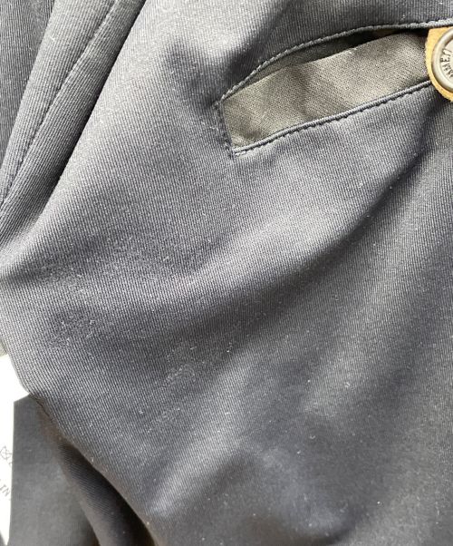 EMMETI（エンメティ）EMMETI (エンメティ) ゴートスキンシングルライダースジャケット ブラウン サイズ:SIZE４４の古着・服飾アイテム