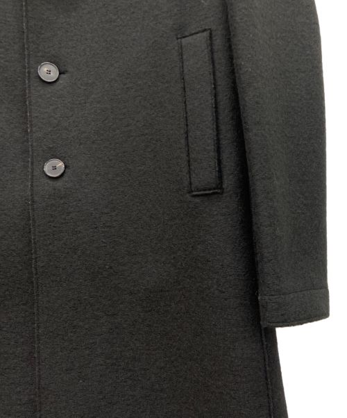 HARRIS WHARF LONDON（ハリスワーフロンドン）HARRIS WHARF LONDON (ハリスワーフロンドン) ウールコート ブラック サイズ:44の古着・服飾アイテム