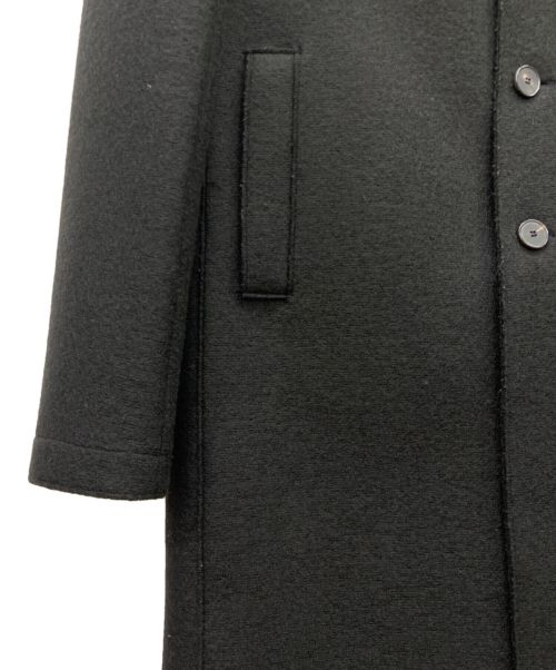 HARRIS WHARF LONDON（ハリスワーフロンドン）HARRIS WHARF LONDON (ハリスワーフロンドン) ウールコート ブラック サイズ:44の古着・服飾アイテム