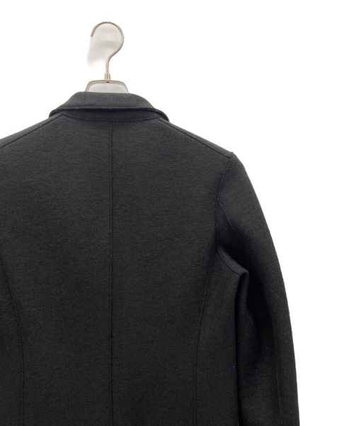 HARRIS WHARF LONDON（ハリスワーフロンドン）HARRIS WHARF LONDON (ハリスワーフロンドン) ウールコート ブラック サイズ:44の古着・服飾アイテム