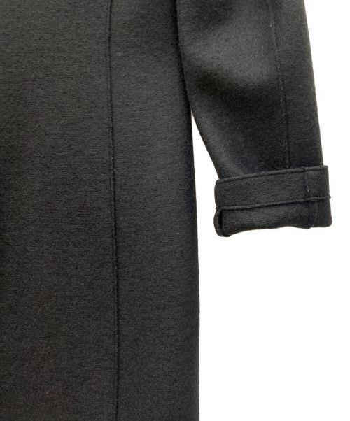 HARRIS WHARF LONDON（ハリスワーフロンドン）HARRIS WHARF LONDON (ハリスワーフロンドン) ウールコート ブラック サイズ:44の古着・服飾アイテム