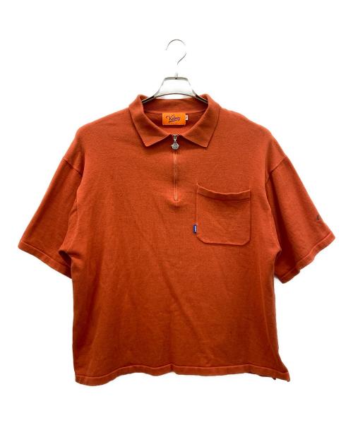 KEBOZ（ケボズ）KEBOZ (ケボズ) ハーフジップスウェット オレンジ サイズ:Mの古着・服飾アイテム