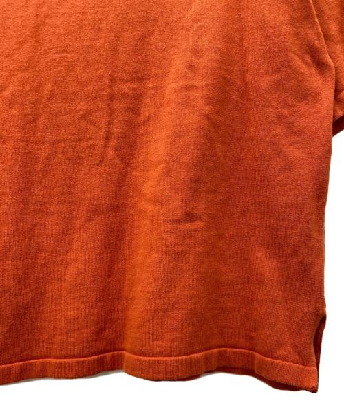 KEBOZ（ケボズ）KEBOZ (ケボズ) ハーフジップスウェット オレンジ サイズ:Mの古着・服飾アイテム
