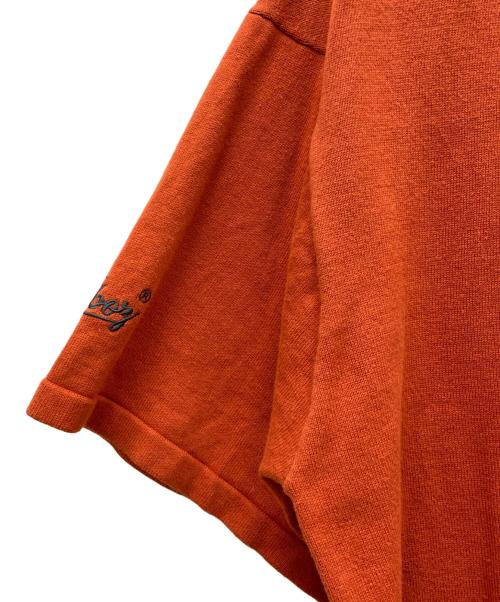 KEBOZ（ケボズ）KEBOZ (ケボズ) ハーフジップスウェット オレンジ サイズ:Mの古着・服飾アイテム