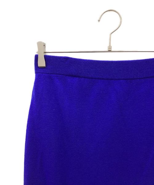 Plage（プラージュ）Plage (プラージュ) ニットスカート ブルー サイズ:38 未使用品の古着・服飾アイテム