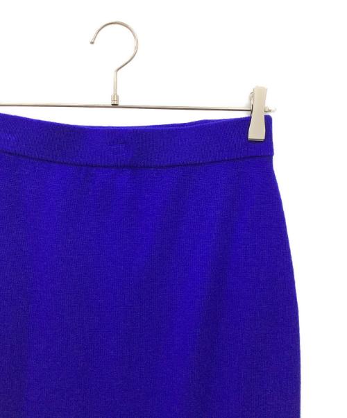 Plage（プラージュ）Plage (プラージュ) ニットスカート ブルー サイズ:38 未使用品の古着・服飾アイテム