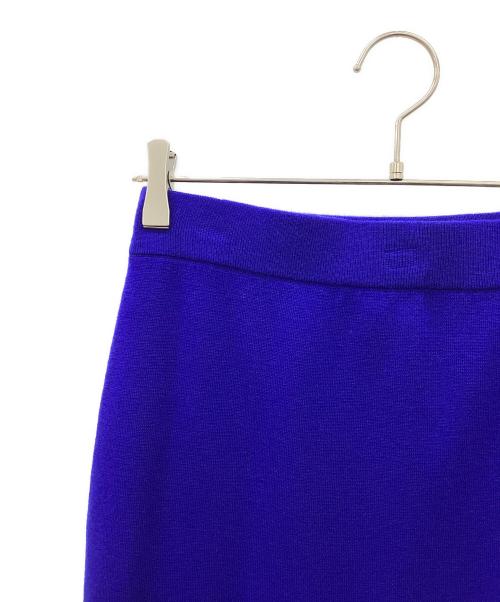 Plage（プラージュ）Plage (プラージュ) ニットスカート ブルー サイズ:38 未使用品の古着・服飾アイテム
