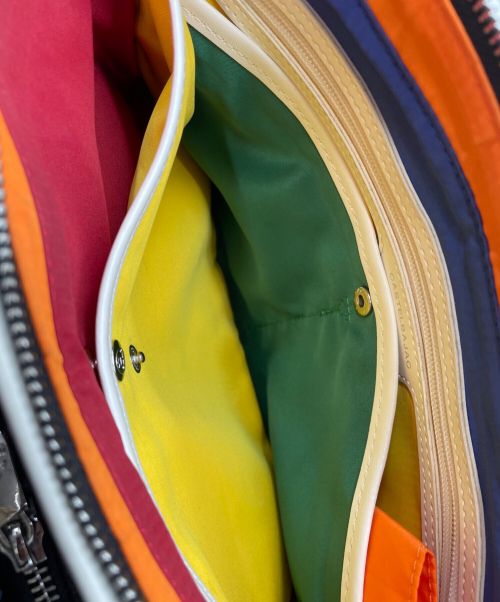 CASTELBAJAC（カステルバジャック）CASTELBAJAC (カステルバジャック) ショルダーバッグ ブラック×ホワイトの古着・服飾アイテム