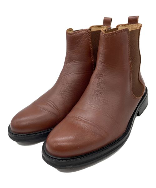 vinilo（ヴィニーロ）VINILO (ヴィニーロ) サイドゴアブーツ ブラウン サイズ:SIZE 37の古着・服飾アイテム