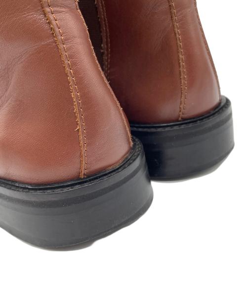 vinilo（ヴィニーロ）VINILO (ヴィニーロ) サイドゴアブーツ ブラウン サイズ:SIZE 37の古着・服飾アイテム