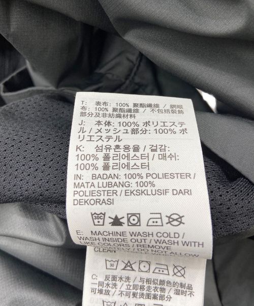 NIKE（ナイキ）NIKE (ナイキ) スウッシュ HBR ファスト フルジップウインド ジャケット ブラック サイズ:Mの古着・服飾アイテム