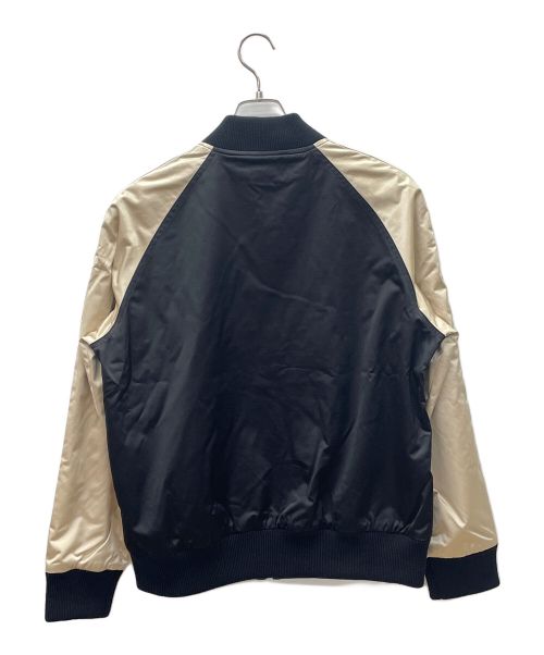 LEVI'S VINTAGE CLOTHING（リーバイス ビンテージ クロージング）LEVI'S VINTAGE CLOTHING (リーバイス ビンテージ クロージング) ボンバージャケット ブラック×ベージュ サイズ:Mの古着・服飾アイテム