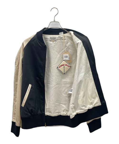 LEVI'S VINTAGE CLOTHING（リーバイス ビンテージ クロージング）LEVI'S VINTAGE CLOTHING (リーバイス ビンテージ クロージング) ボンバージャケット ブラック×ベージュ サイズ:Mの古着・服飾アイテム