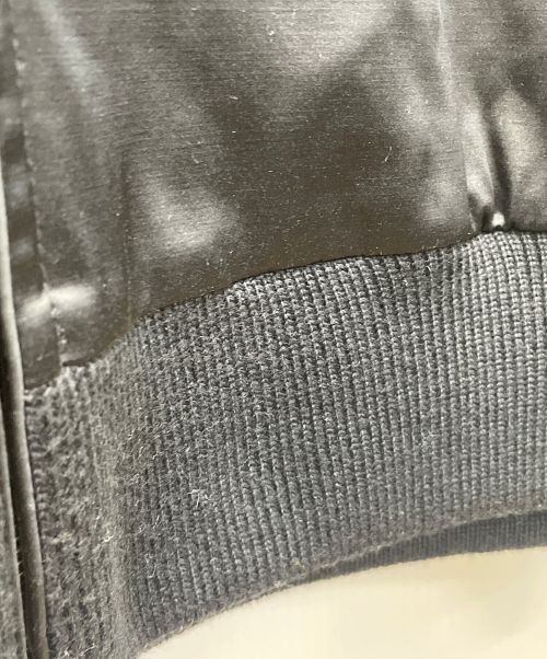 LEVI'S VINTAGE CLOTHING（リーバイス ビンテージ クロージング）LEVI'S VINTAGE CLOTHING (リーバイス ビンテージ クロージング) ボンバージャケット ブラック×ベージュ サイズ:Mの古着・服飾アイテム