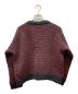 中古・古着 L.L.Bean (エルエルビーン) ニットカーディガン グレー×レッド サイズ:M：7000円