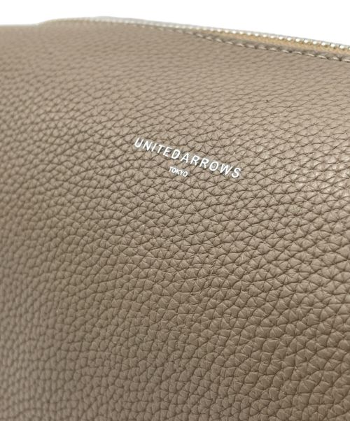 UNITED ARROWS TOKYO（ユナイテッドアローズトウキョウ）UNITED ARROWS TOKYO (ユナイテッドアローズトウキョウ) ポーチ ベージュ 未使用品の古着・服飾アイテム