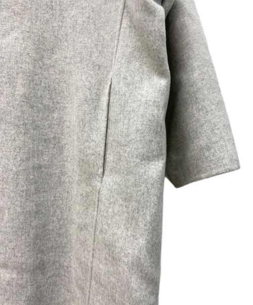 LE PHIL（ル フィル）LE PHIL (ル フィル) ソフトウールビーバーコート グレー サイズ:1の古着・服飾アイテム