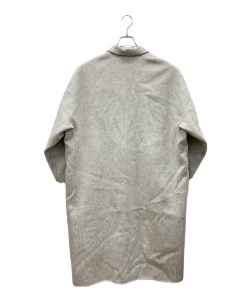 LE PHIL（ル フィル）LE PHIL (ル フィル) ソフトウールビーバーコート グレー サイズ:1の古着・服飾アイテム