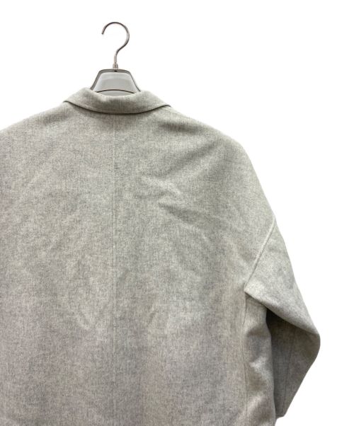 LE PHIL（ル フィル）LE PHIL (ル フィル) ソフトウールビーバーコート グレー サイズ:1の古着・服飾アイテム