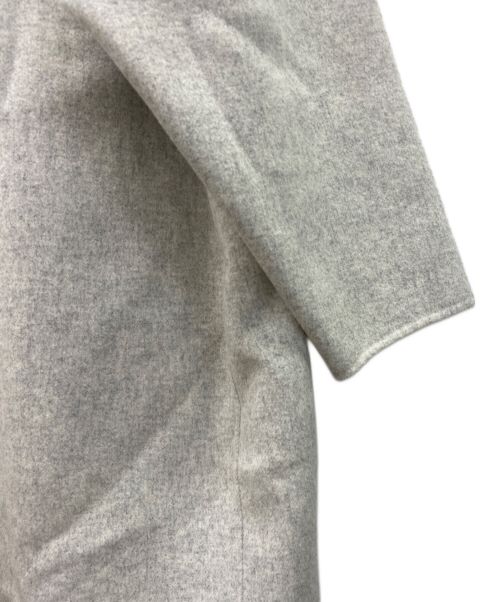 LE PHIL（ル フィル）LE PHIL (ル フィル) ソフトウールビーバーコート グレー サイズ:1の古着・服飾アイテム