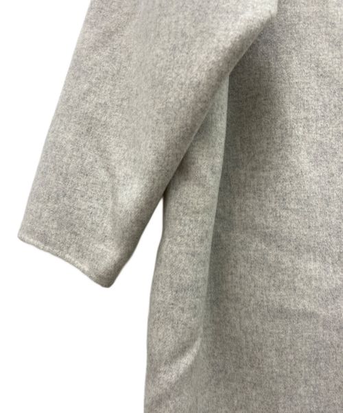 LE PHIL（ル フィル）LE PHIL (ル フィル) ソフトウールビーバーコート グレー サイズ:1の古着・服飾アイテム